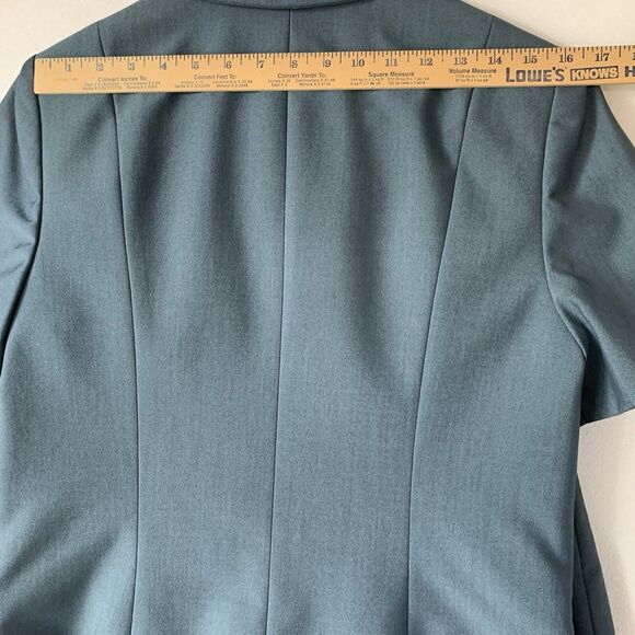 Kasper ASL 2 Piece Pants Suite 12 Short Sleeve Lined Office Career Corp Vintage - Picture 4 of 16